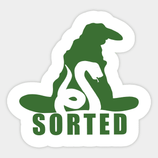 Sorted Ambitiously Sticker